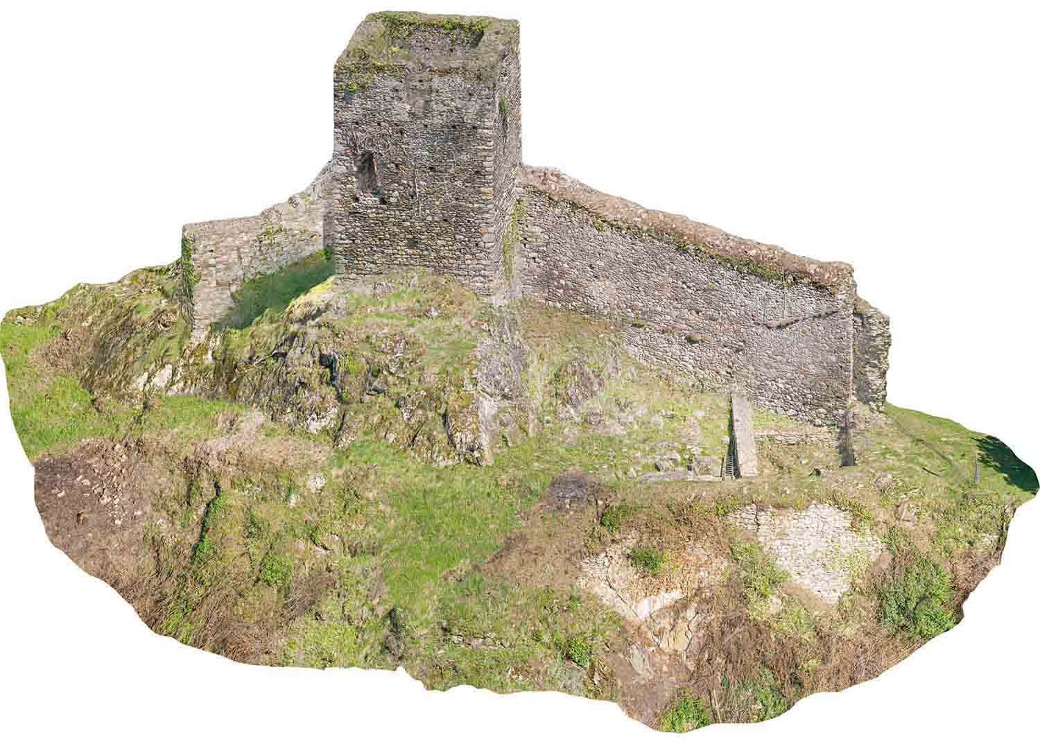 Restoration of the Castle of Les - Fetdeterra