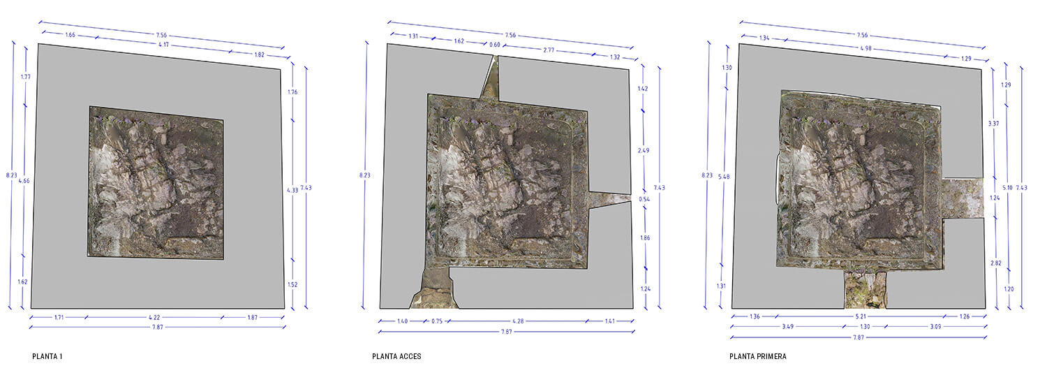 Restoration of the Castle of Les - Fetdeterra