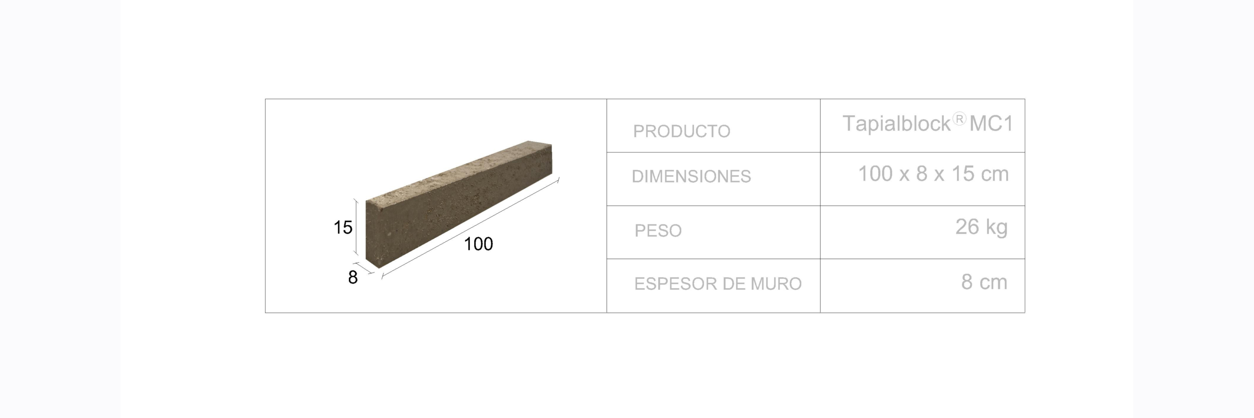 Tapialblock® MC1 - Fetdeterra Tapialblock® MC1 - Fetdeterra